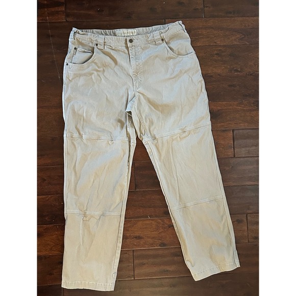 Cabela's Mens Khaki Carpenter Pants Workwear Casual Trousers Size W 40 L 34 - Picture 1 of 7